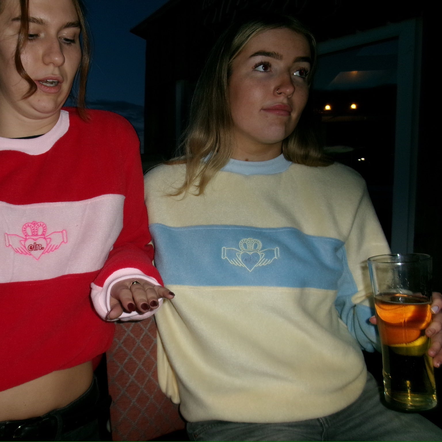 Lemon Claddagh Pullover
