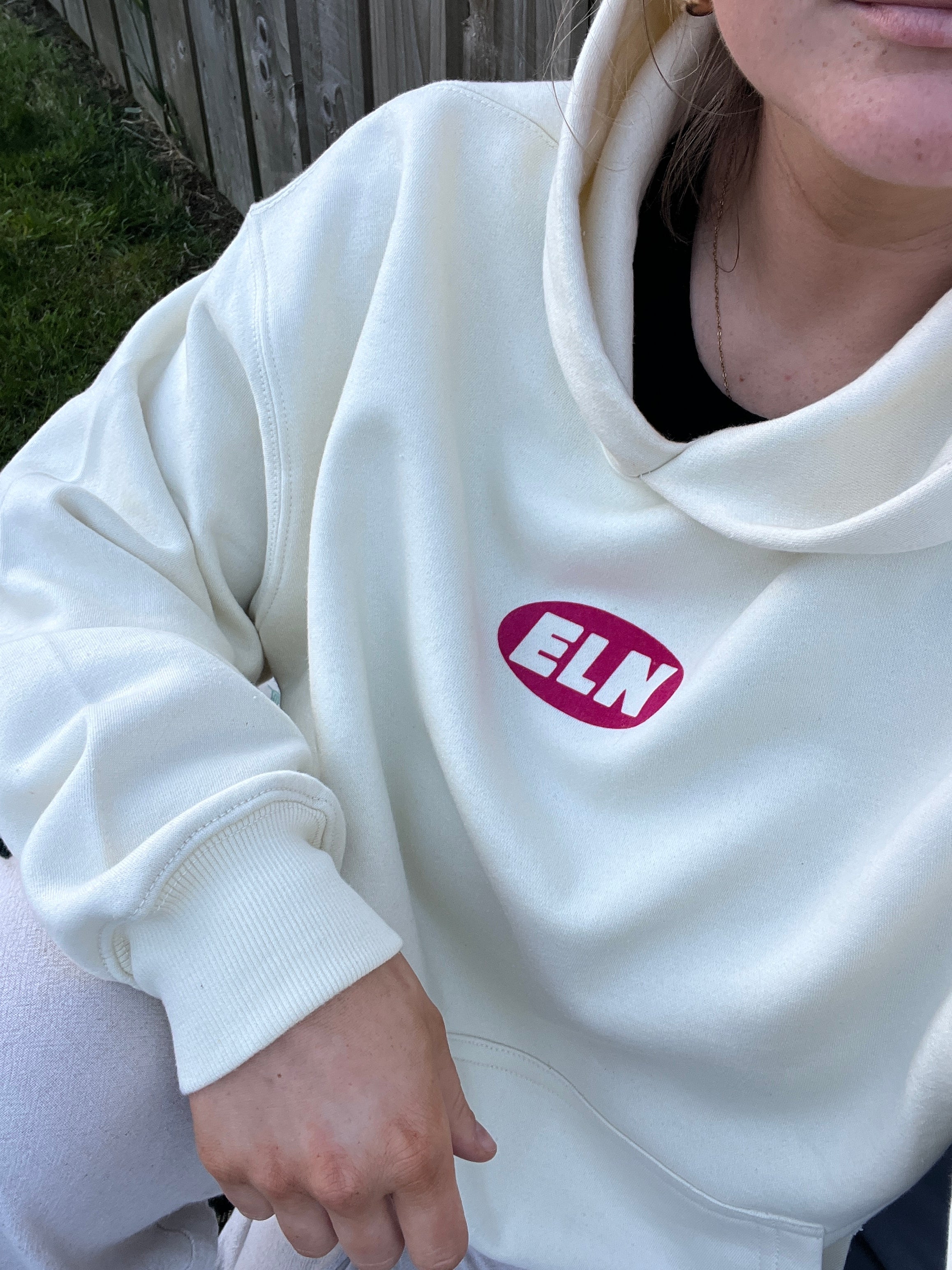 Cream Going Places Hoodie