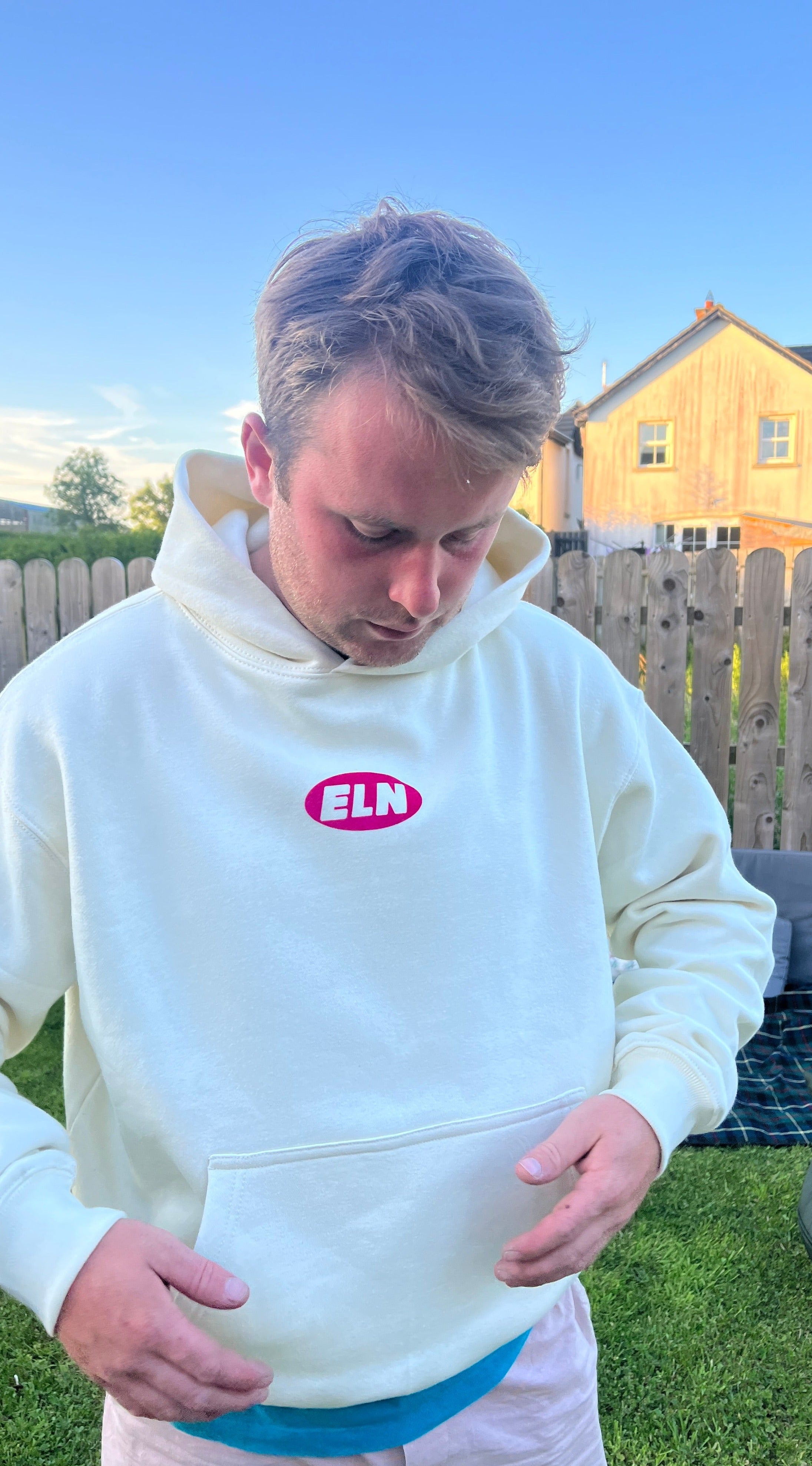 Cream Going Places Hoodie