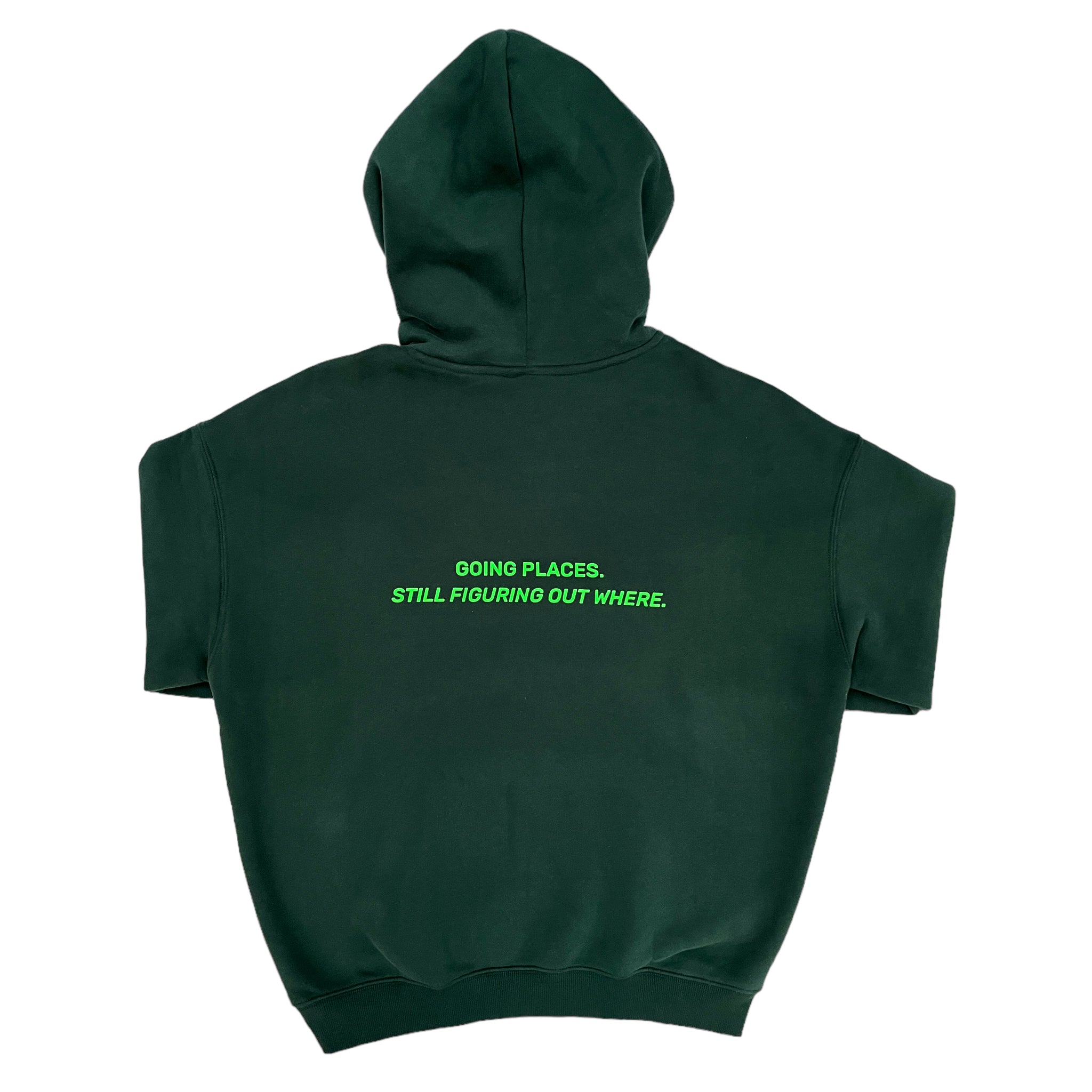 Green Going Places Hoodie