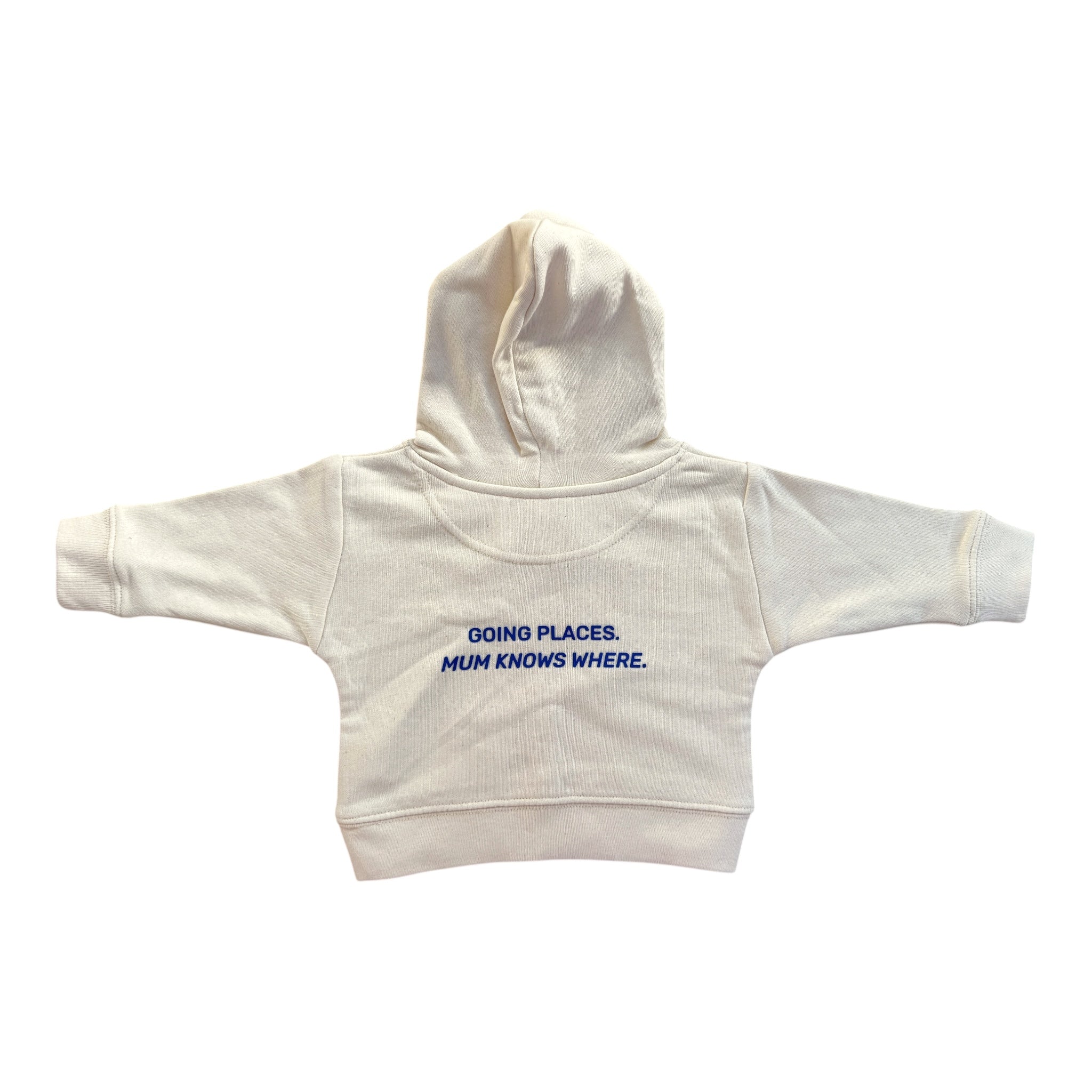 KIDS Cream Going Places Hoodie