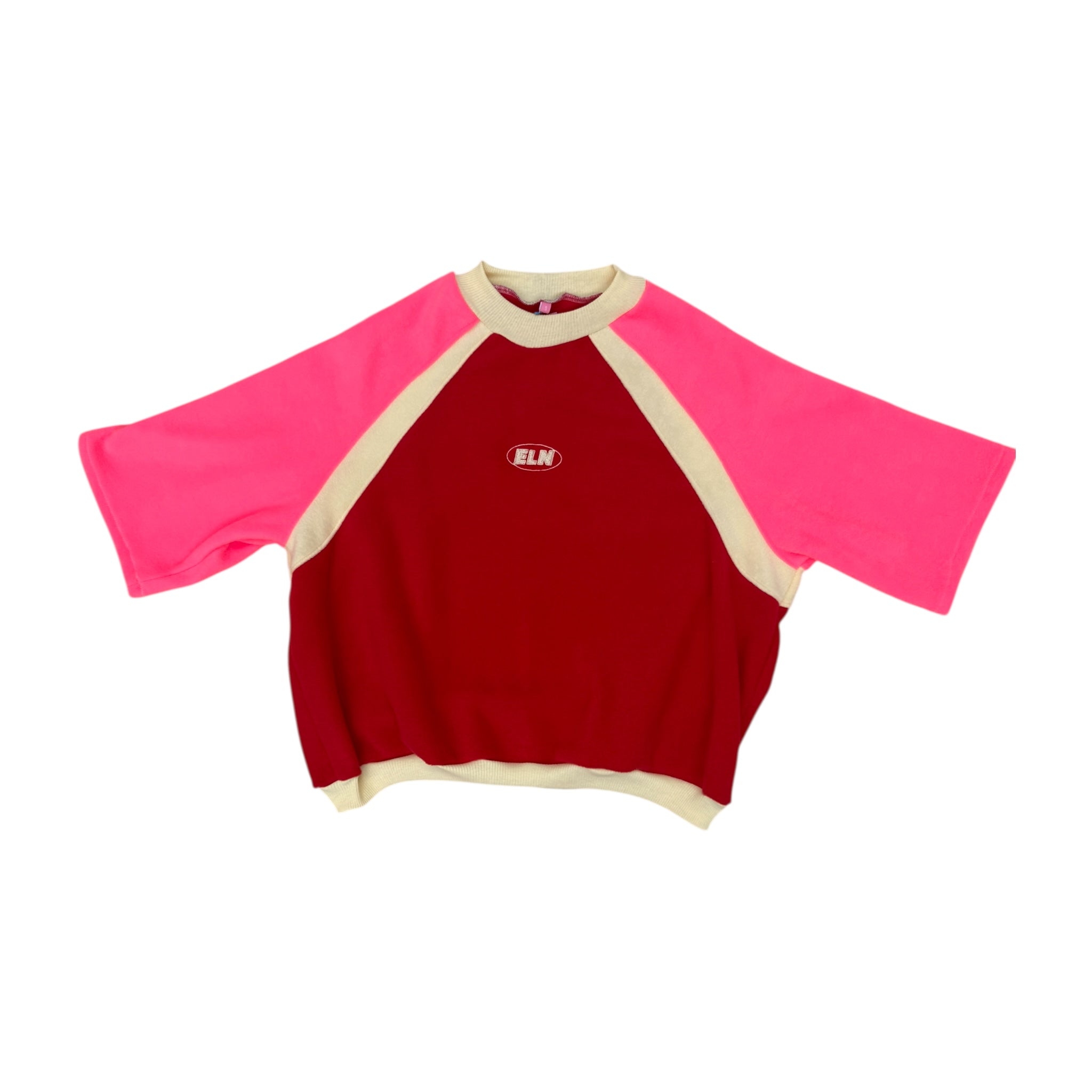 Red & Lemon Fleece Tee