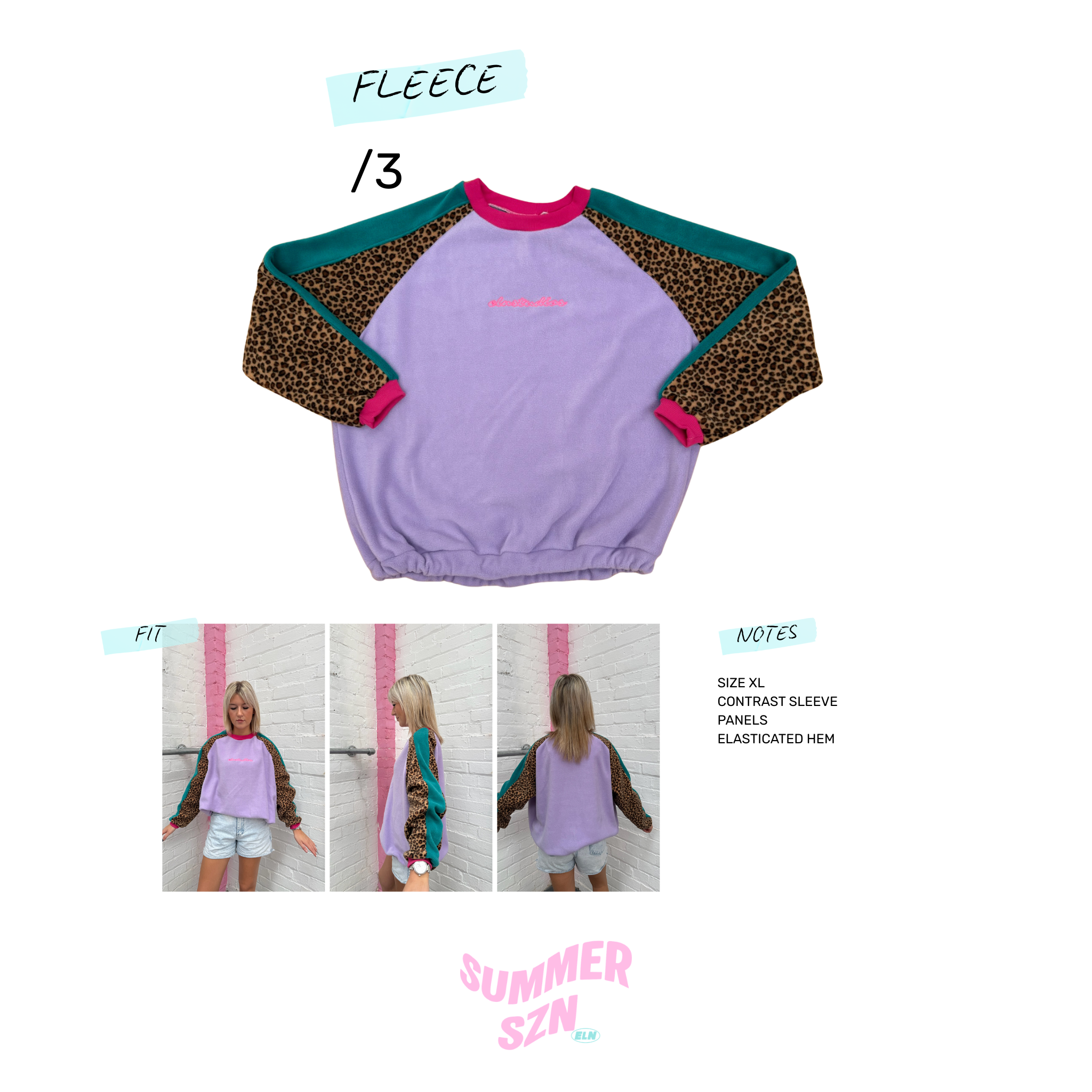 SUMMER SZN FLEECE