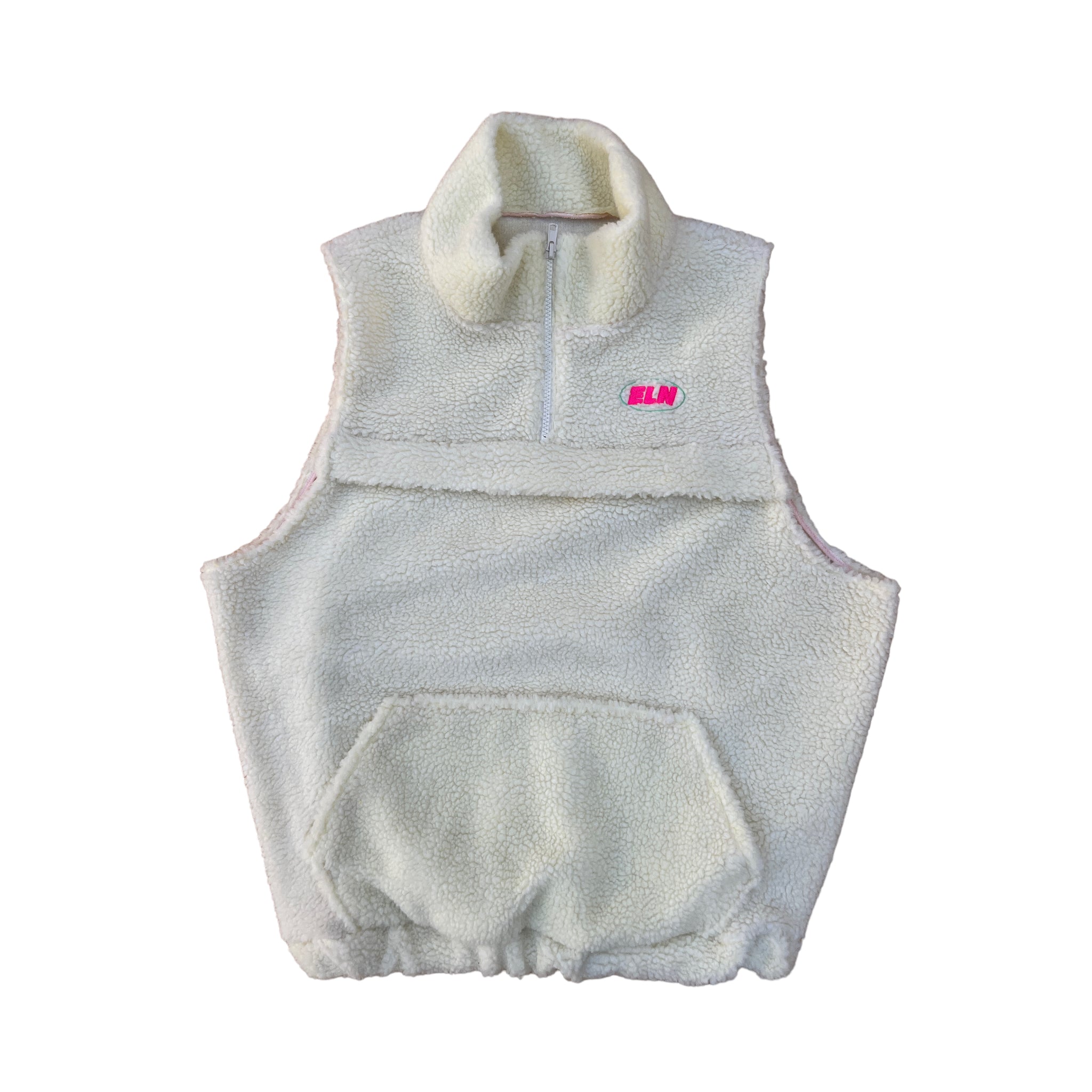 Sleeveless deals sherpa vest