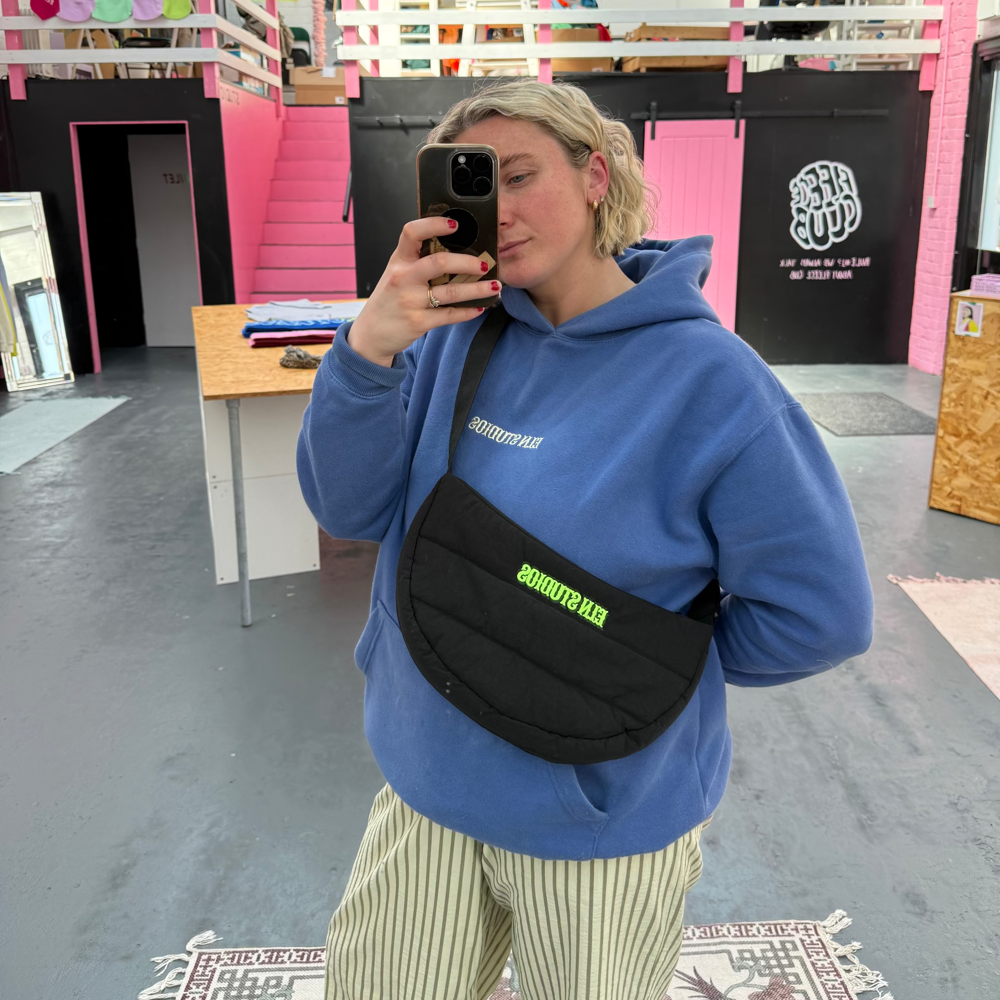 Studios Quilted Crossbody Bag