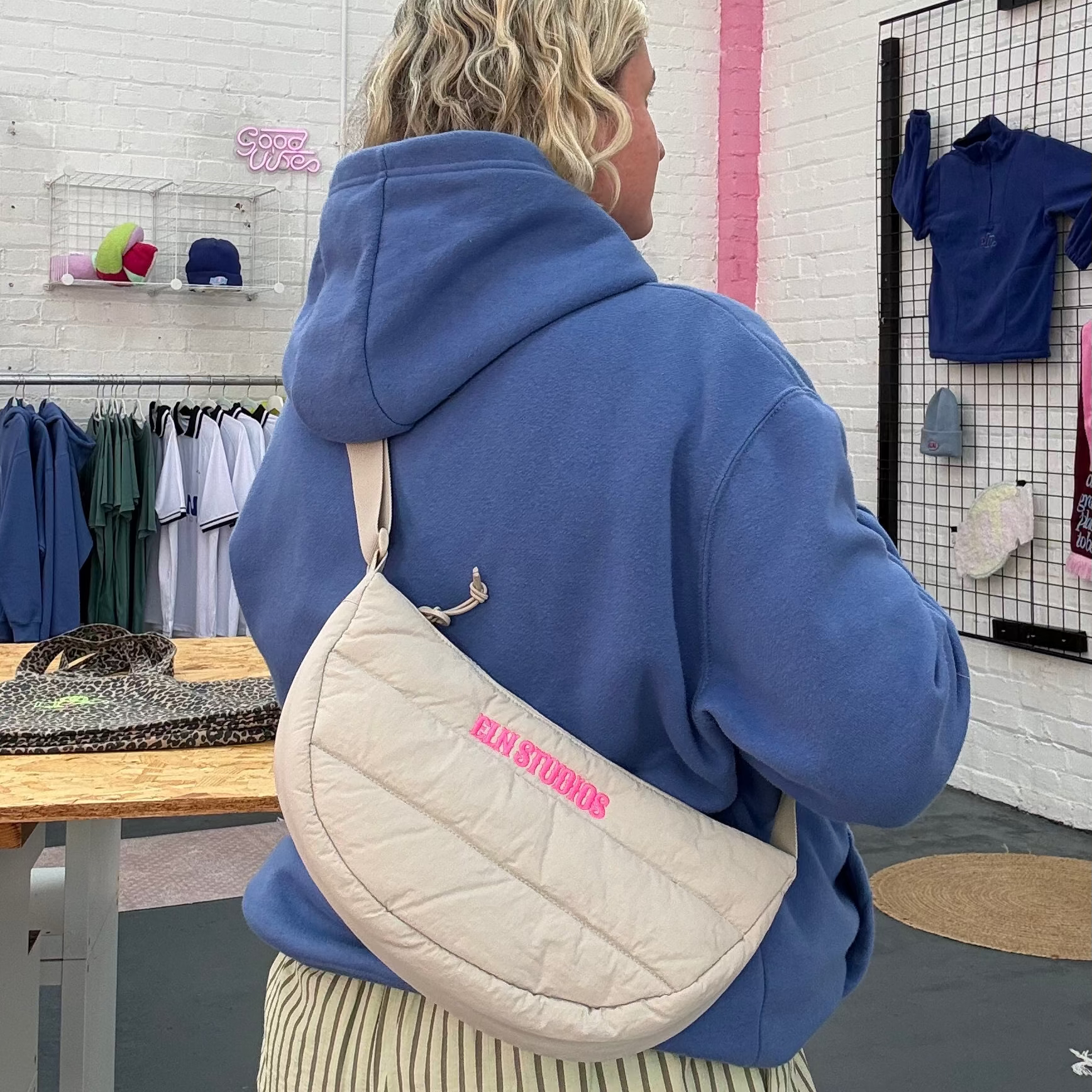 Studios Quilted Crossbody Bag