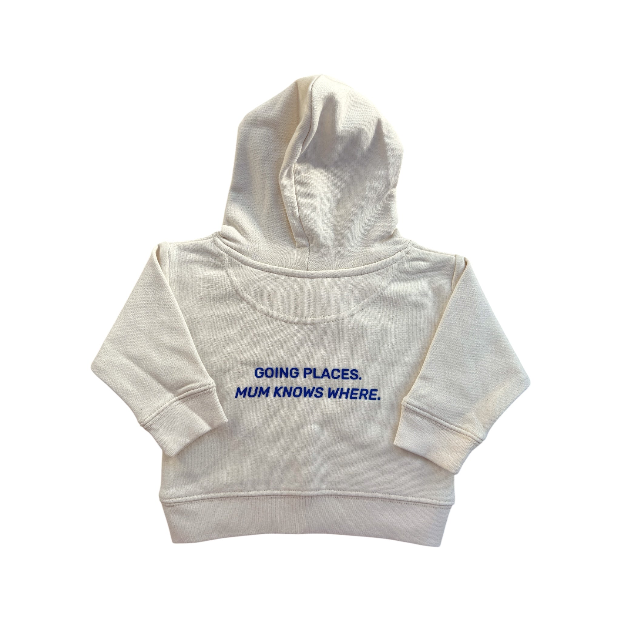 KIDS Cream Going Places Hoodie